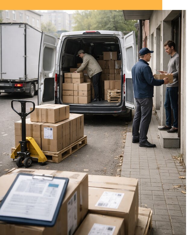 Доставка грузов от двери до двери с таможней от 46674 руб.