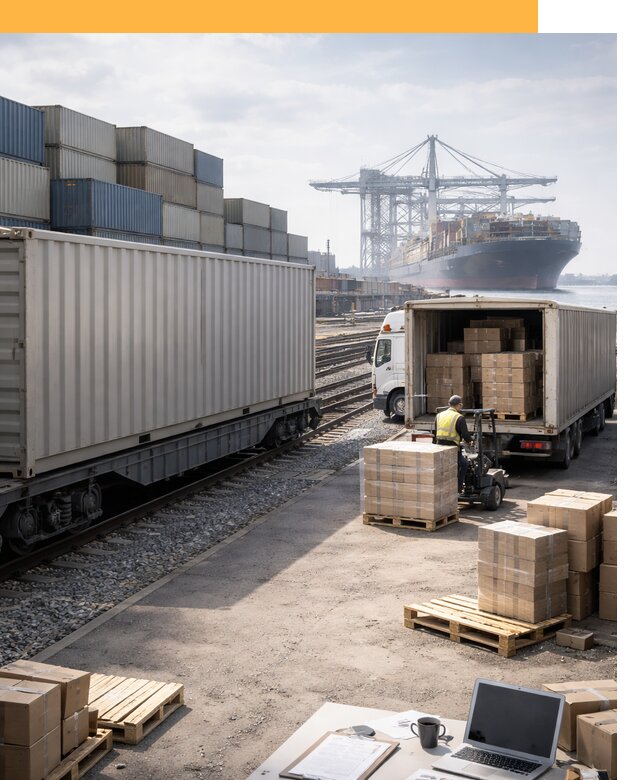 Мультимодальные перевозки грузов по миру от 46674 руб