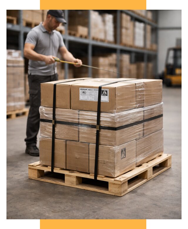 Упаковка и паллетирование грузов от 3630 р. | СетСервис-Птт