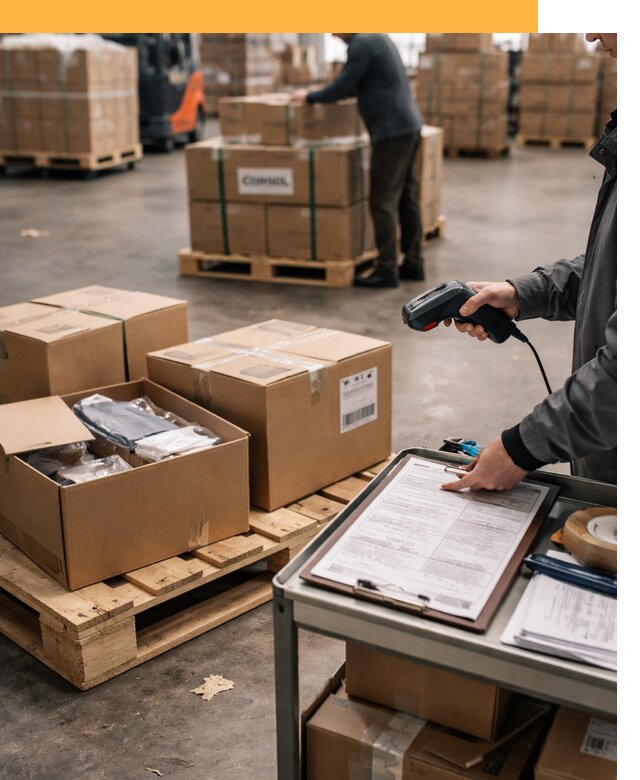 Сборные грузы из Китая: доставка, склад и таможня от 18670