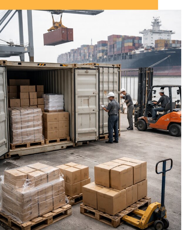 Контейнерные перевозки из Китая под ключ от 124464 руб/контейнер