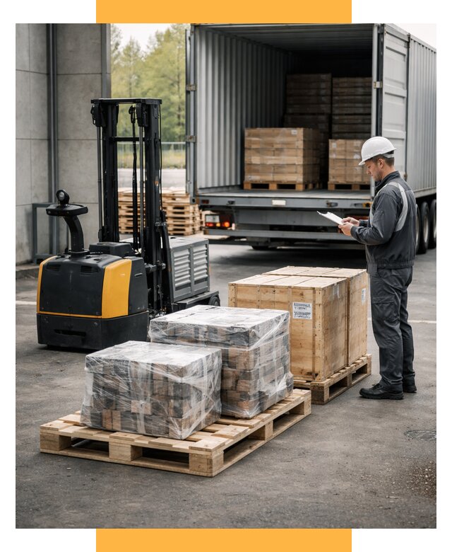 Доставка оборудования из Европы под ключ от 46674 р. | СетСервис-Птт