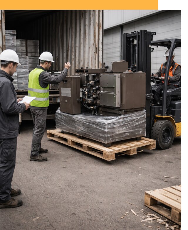 Доставка промышленного оборудования из Европы от 46674