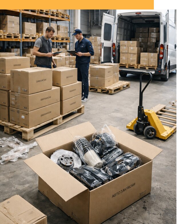 Доставка автозапчастей из Европы от 12965 руб быстро и надёжно