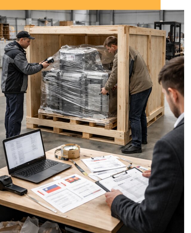 Доставка промышленного оборудования из США от 67418 руб