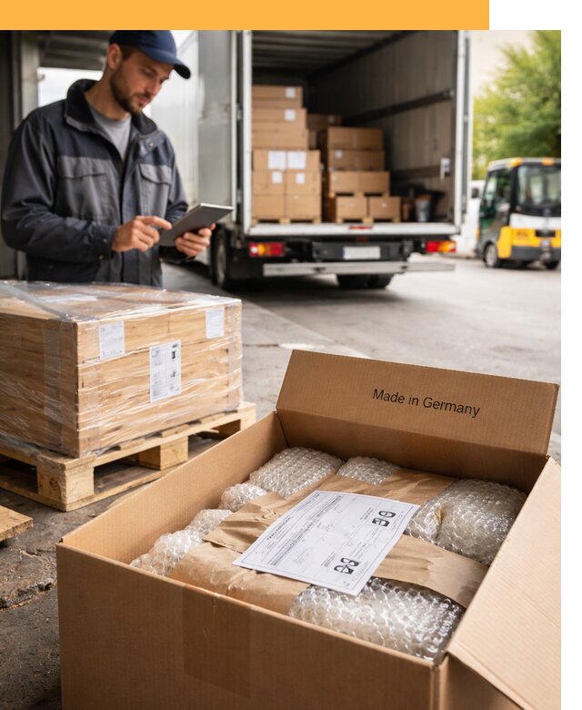 Доставка грузов из Германии от 46674 руб с таможенным оформлением