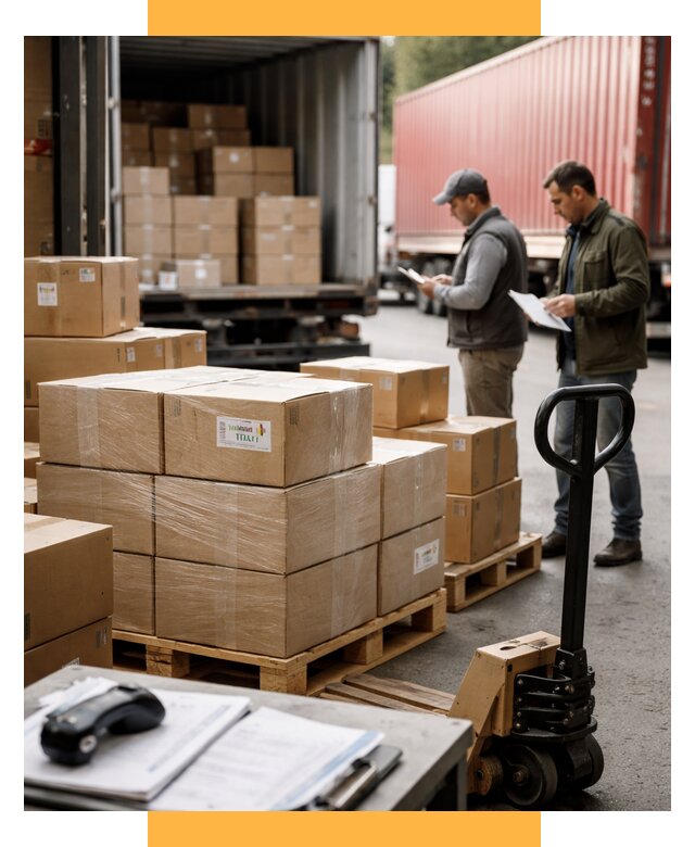 Доставка грузов из Италии в Россию от 18670 р. СетСервис-Птт