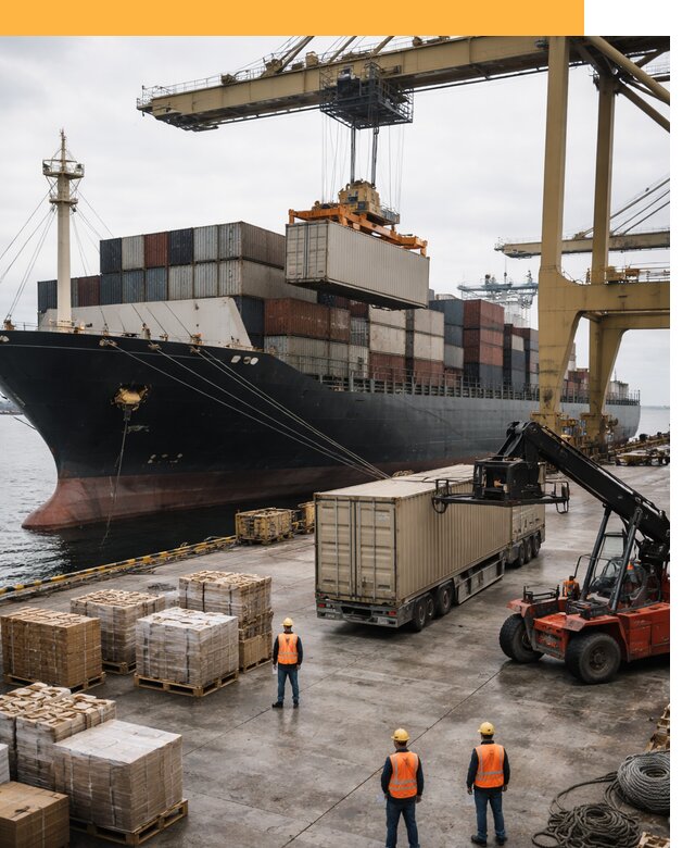 Морские перевозки из Индии: доставка FCL/LCL, таможня от 124464