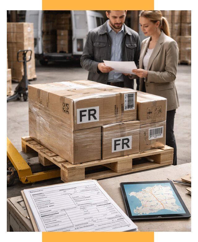 Доставка грузов в Францию от 25930 р., логистика СетСервис-Птт