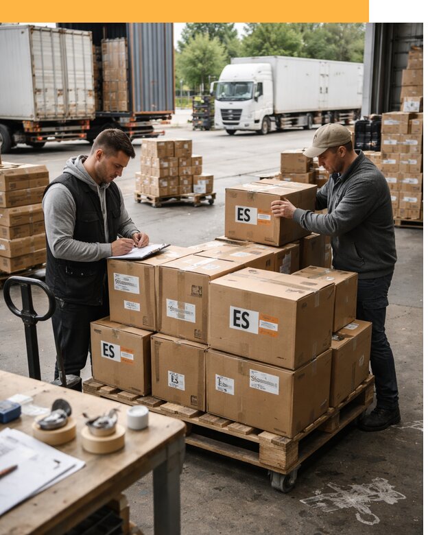 Доставка грузов в Испанию автотранспортом от 36302 руб