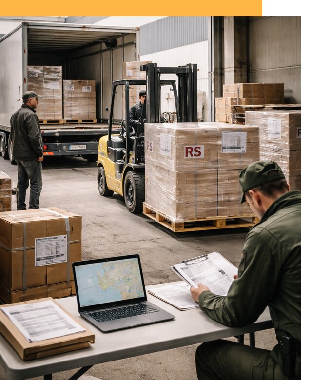 Доставка грузов в Сербию от 46674 руб, международные перевозки