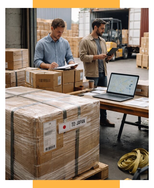 Доставка грузов в Японию от 25930 р., логистика СетСервис-Птт