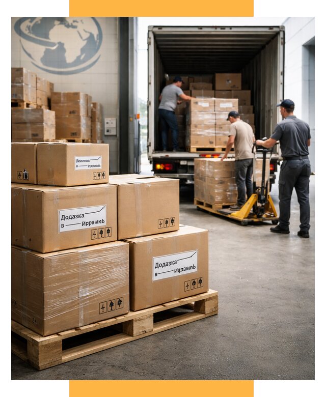 Доставка грузов в Израиль и экспорт от 46674 р. СетСервис-Птт