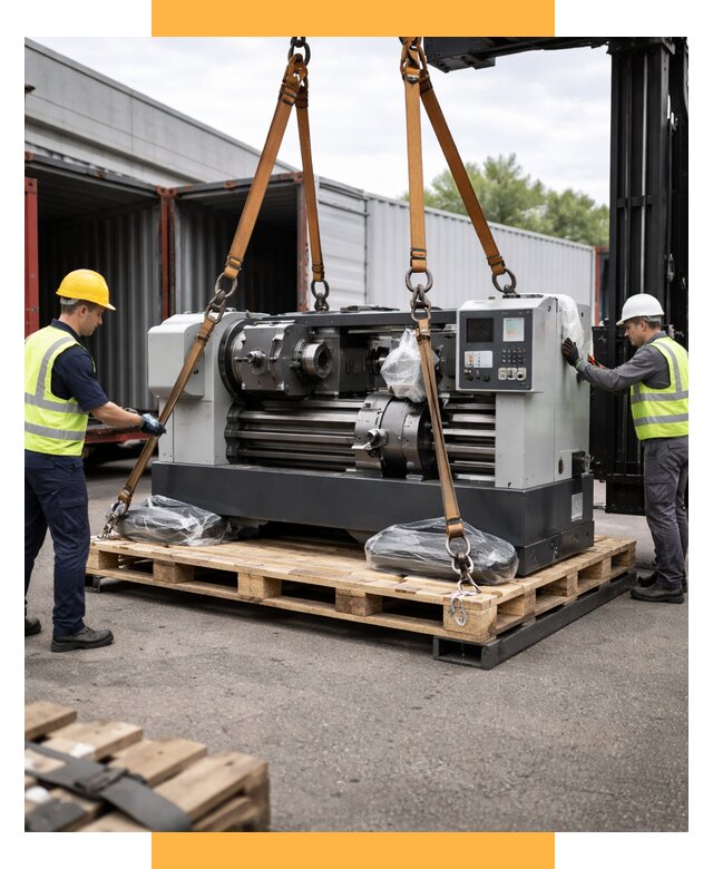 Перевозка станков и таможня от 62232 р. | СетСервис-Птт логистика