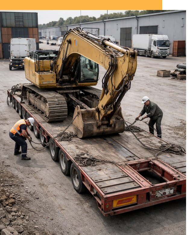 Перевозка спецтехники по России и миру от 46674 руб