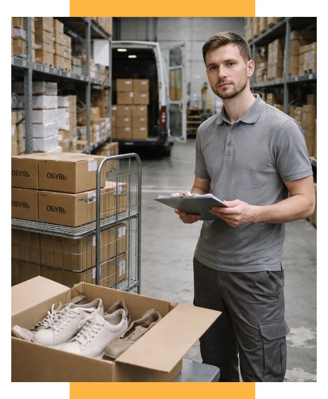 Доставка обуви из Китая и Турции от 4667 р. СетСервис-Птт