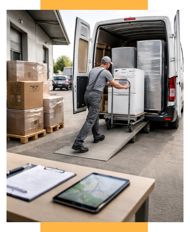 Перевозка бытовой техники от 6742 р. - логистика СетСервис-Птт