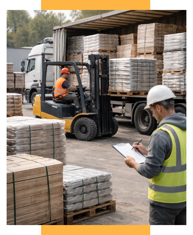 Перевозка строительных материалов от 5705 р. | СетСервис-Птт