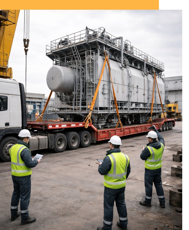 Перевозка негабаритных грузов по миру от 124464 руб