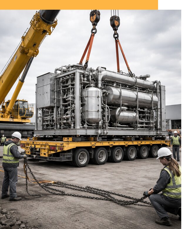 Перевозка тяжеловесных грузов по миру от 155580 руб