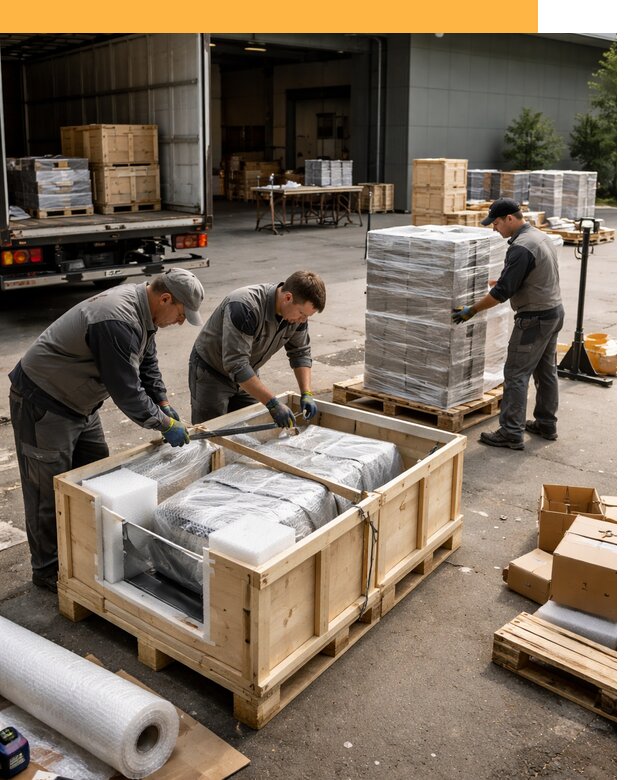 Перевозка выставочных грузов по миру от 25930 руб за м2 с таможней