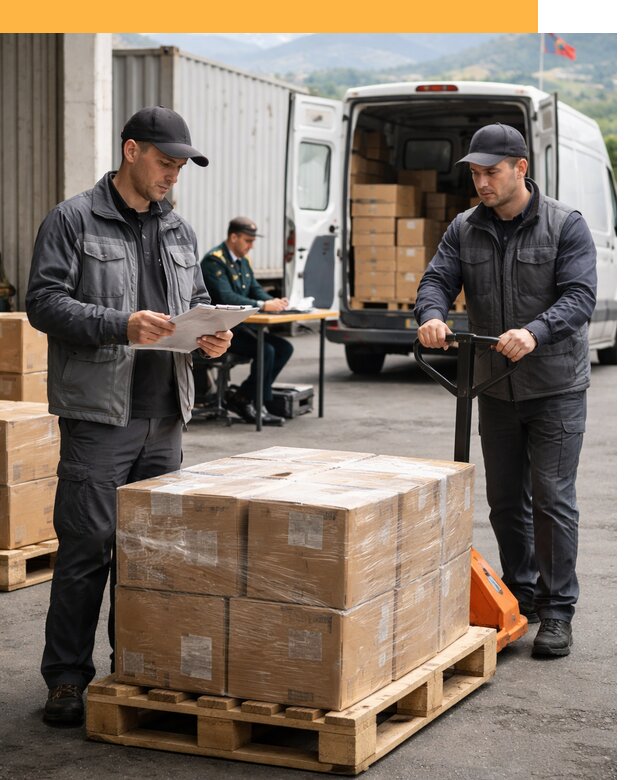 Доставка грузов через Армению, быстрая таможенная очистка от 25930