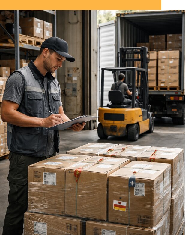 Реэкспорт товаров с таможенным оформлением и доставкой от 12446