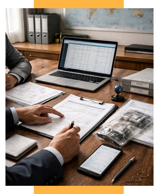 Проверка поставщика за рубежом от 8816 р. | СетСервис-Птт аудит