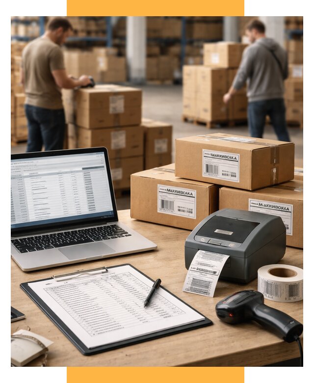 Маркировка импортных товаров от 4667 р. под ключ, СетСервис-Птт