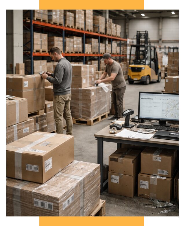 Склад консолидации в Европе от 6742 р., услуги СетСервис-Птт